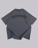 Skatercore Chrome logo – Harajuku Oversized T Shirt With New Gothic Devil Angel Lette