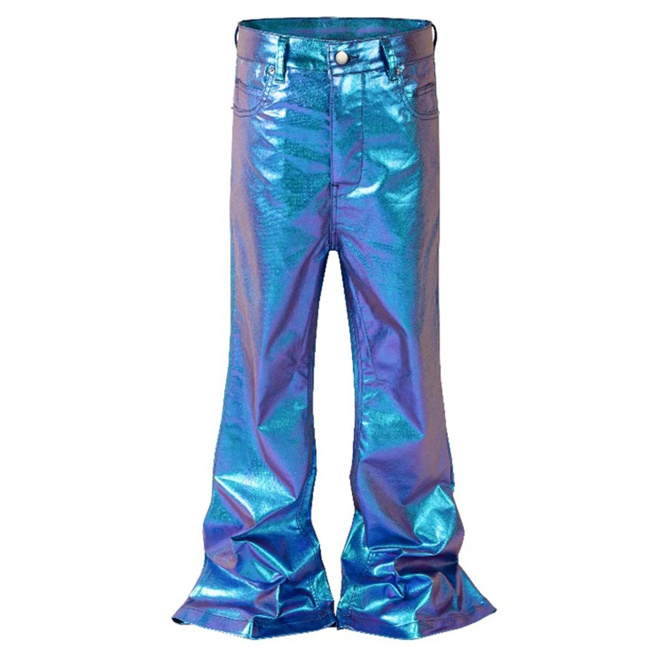 men fashion jeans baggy denim pants luxury designer loose flared jeans y2k male jeans trousers unique jeans style 12