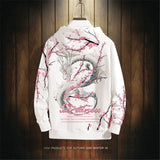 Fashion Hip Hop Dragon Hoodie Streetwear Men Casual Spring Autumn Clot