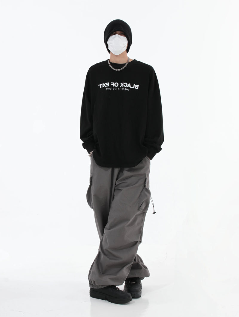hip hop loose fit elastic waist pants fashion side pocket pants streetwear mens new spring summer casual baggy pants joggers unique joggers style 456