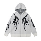 grunge pullover streetwear, modern knitwear, cozy fashion fit, stylish street outfit, modern aesthetic appeal