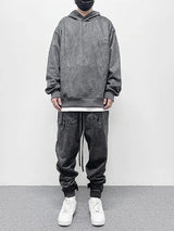 Vaporwave Drop – Fashion Paisy Hoodies Pullover Casual Suede Hooded – Streetwear Fashion for Men & Women