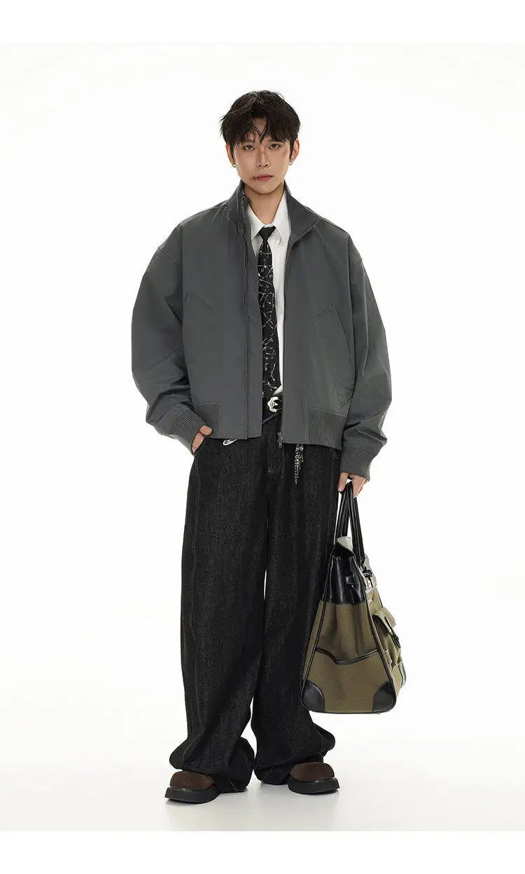 techwear bomber jacket, urban fit, men's streetwear fashion, trendy oversized fit, urban techwear design, modern hip hop styl