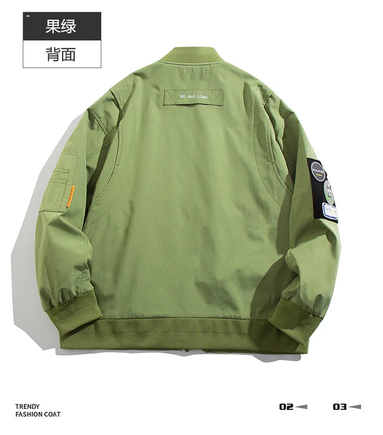 Double-Layer Urban Hoodie Jacket Modern Aesthetic