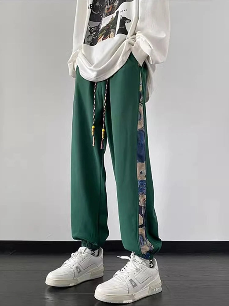 hip hop fashion anime printed sweatpants for men autumn casual corduroy baggy joggers pantalones hombre y2k streetwear trousers unique joggers style 201