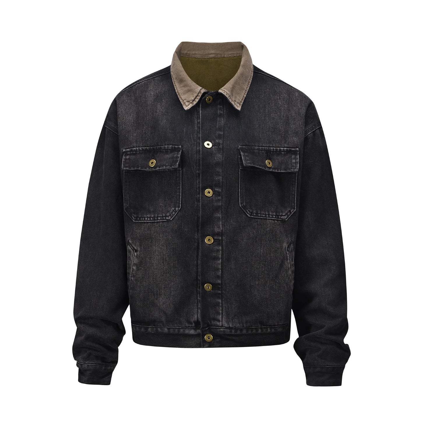 streetwear jacket featuring new 2023 gentleman men kanye west old washing denim heavy baseball coats jackets abstract digital coat warm 536 design – premium quality jacket for men