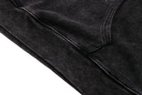 Men Hip Hop Hoodie Streetwear Vintage Skeleton Skull Devil Print Distr