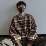 bold fire sweater, layered fit piece, aesthetic soft knit grunge sweater for cozy streetwear