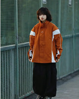 outdoor sports coat set new unisex couple 2 piece set casual hooded windbreaker big pocket wide leg workwear pants suits unique default style 4468