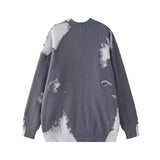 grunge fire sweater, streetwear drip, cozy knitwear for men, oversized grunge aesthetic winter top