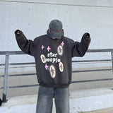 Retro Oversized Sportswear Fashionable Luxury Brand Revived King Print