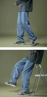 lappster men black baggy jeans streetwear 2023 harajuku casual straight pants male loose streetwear white graphic denim pants unique jeans style 2568