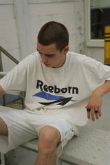 Techwear t-shirt with glitch core grid lines and tactical vibe