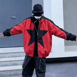 leather varsity jacket, fall winter fit, for men, fall streetwear outfit, oversized style, layered fashion, modern aesthetic, graphic detail