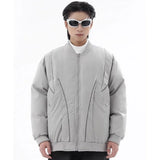 Winter Thickening Flying Baseball Uniform Solid Multi Pocket Simplicity Warm Cotton Jacket 2024 New Streetwear Male Parkas