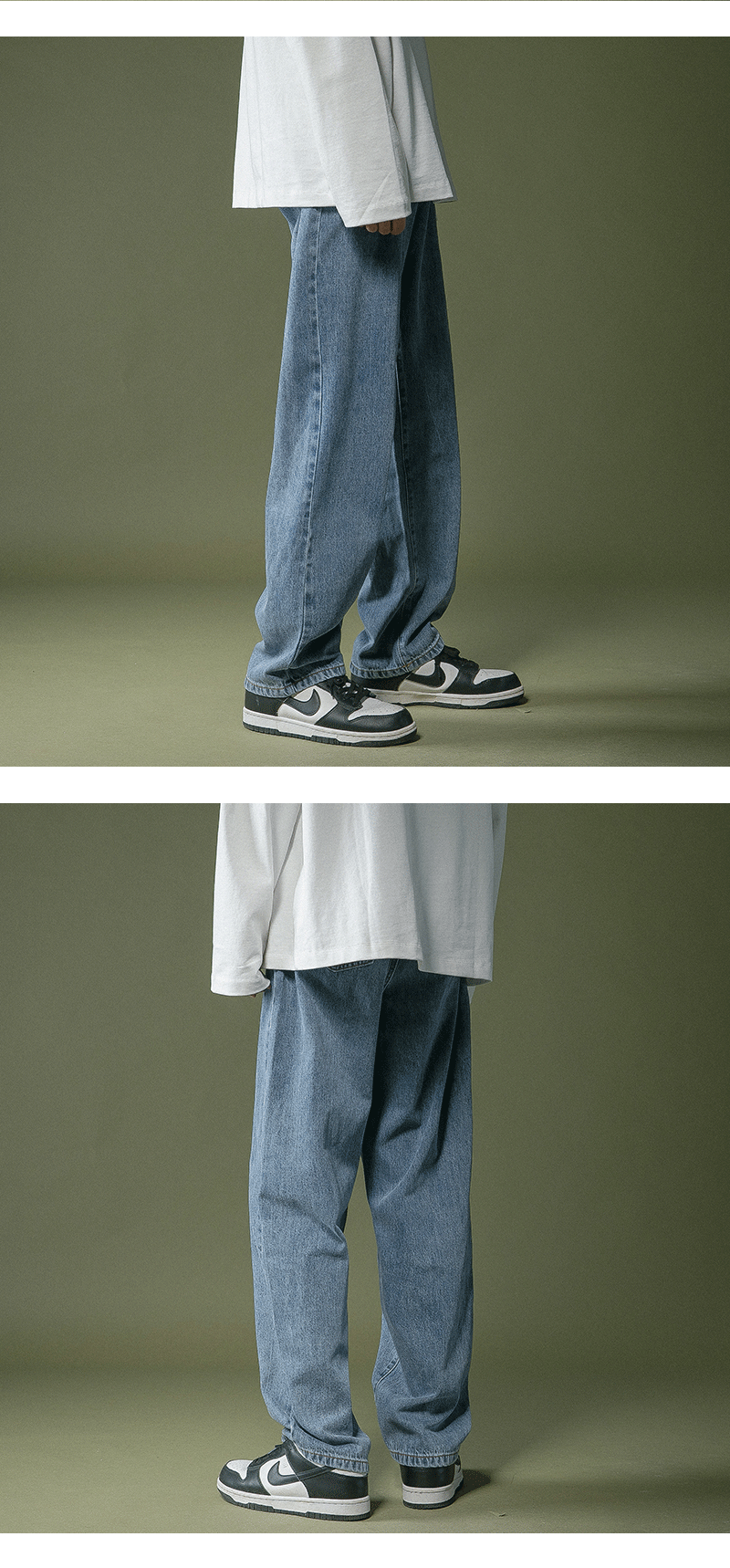 lappster men black baggy jeans streetwear 2023 harajuku casual straight pants male loose streetwear white graphic denim pants unique jeans style 2563