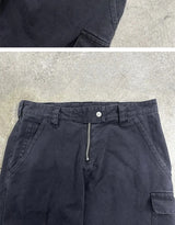 brand new anniversary zipper multi pocket fit straight pant jeans cotton denim pants comfort casual jeans size s m l xl u51 denim street jeans