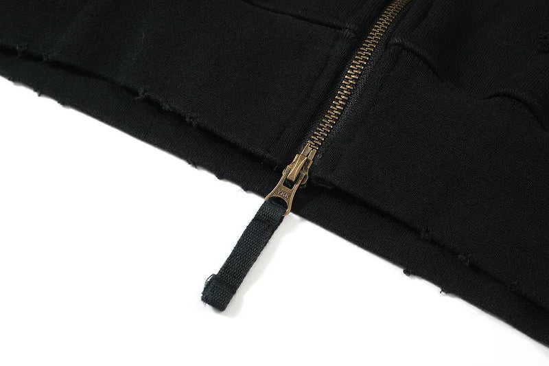 glitchcore graphic tee featuring new 2023 luxury men under my car holes old black gentleman hoodies hoody hooded sweatshirts velvet thicken fleece hip hop 418