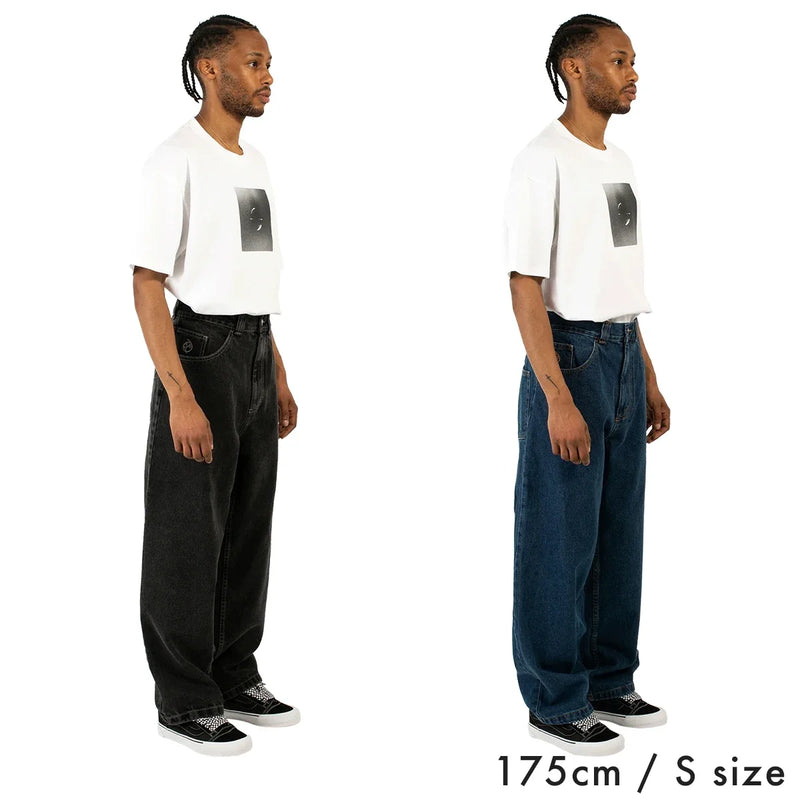 harajuku polar big boy baggy jeans y2k gothic pants graphic embroidery japanese streetwear jeans vintage mens wide trousers unique jeans style 245