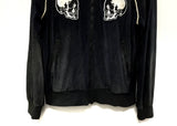 menswear fashion piece featuring new 2023 luxury men skull head velour skull number nine embroidered bomber coats jackets down coats cotton warm winter 36 design – premium quality jacket for men