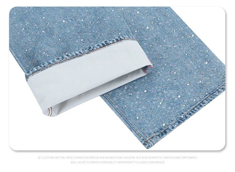 AC Hot Drill Design Jeans