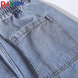 rainbowtouches men jeans fashion classic brand men wide legs elastic concise jeans casual trousers retro style boy loose pants unique jeans style 3132