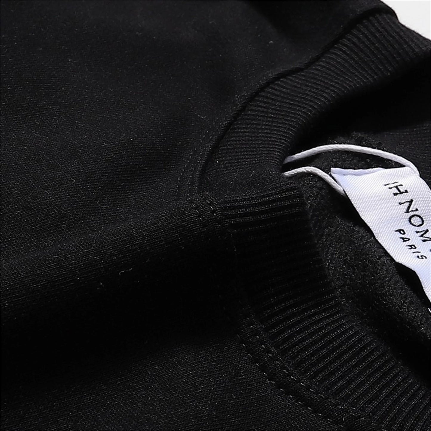 New 242SS Portrait Print High-Street Full Cotton Quality Heavyweight Casual Loose Pullover Long Sleeve Sweatshirt Tops For Men