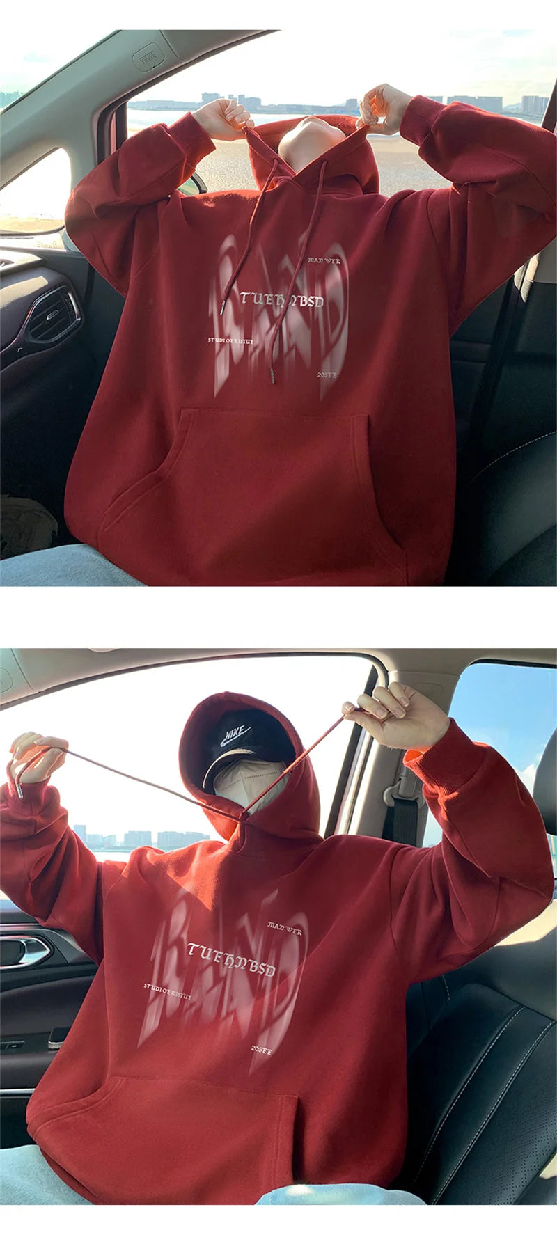 Fall Cotton Letter Hoodie – New Gothic Letter Printed Hoodies For Men Autumn Hip Hop Oversized Hooded Sweatshirt Y2K Streetwear Graphic Hoodie Tracksuit | Gothic Drop #8