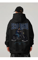 Autumn Motorcycle Mens Printed Hoodies Hip Hop Fashion Streetwear Bagg