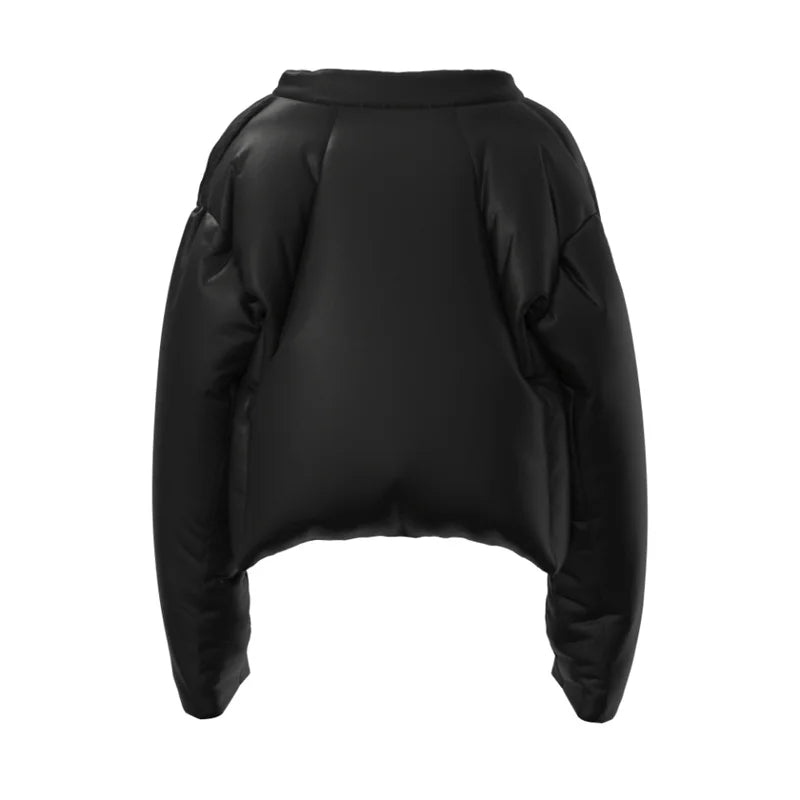 oversized fit featuring kanye 2023 new high quality fashion high street plastic 3d cotton coat black blue design – premium quality jacket for men