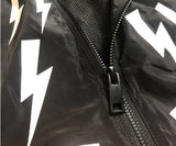 New 2022 Warm Winter Luxury Men thunderbolt Neil Zipper Casual Mess Inside Windbreaker With Hoody Trench Jackets Coat #A457