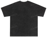 Vaporwave Crying angel – Men Retro High Street Short Sleeved Angry Boy Printed T Shir
