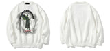 urban flame hoodie with photo-ready knit construction, bold Y2K look for men’s outerwear, men’s streetwear clothing piece for