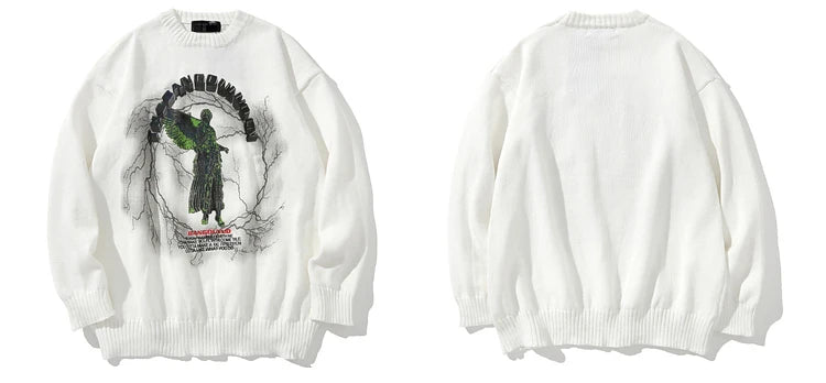 urban flame hoodie with photo-ready knit construction, bold Y2K look for men’s outerwear, men’s streetwear clothing piece for