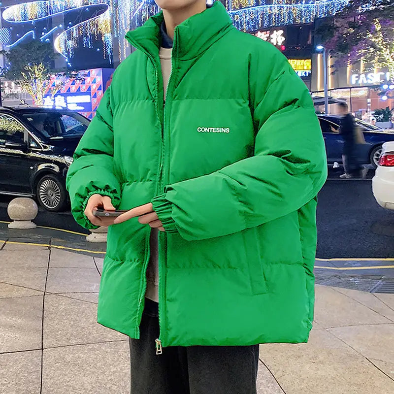 Autumn And Winter Thickened Cotton Coat Students 2024 New Down Cotton