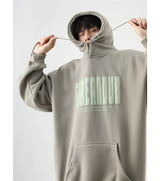 2024 New Letter Foam Printed Hoodies Mens Autumn Oversized Cotton Y2K