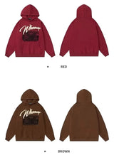 Autumn Goth Graphic Printing Hoody Man Streetwear Hip Hop Clothes Casu