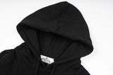 Hands Figure Print Letter Embroidery White Black Mens Autumn Hoodies P