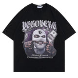 Y2K Graphic Tee – Hip Hop Men Punk T Shirt Gothic Rock Graphic Print T Shirt H – Urban Streetwear for Men & Women