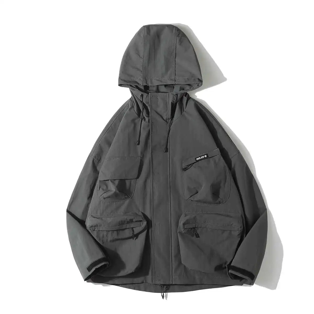 Parka urban streetwear hooded fleece oversized