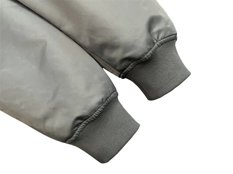 trendy coat featuring new 2023 men rib sleeve fashion high couple baseball coats jackets abstract coat motor pilot winter warm 438 design – premium quality jacket for men