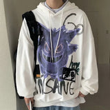 Autumn Winter Sweatshirts Women Hoodies Hong Kong Style Ins Trend Hip