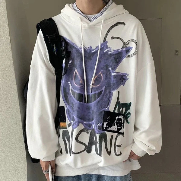 Autumn Winter Sweatshirts Women Hoodies Hong Kong Style Ins Trend Hip