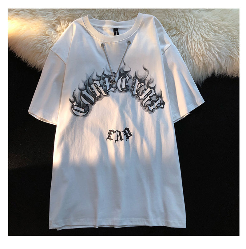 Vaporwave Streetwear – Dark Gothic Letter Creative Graphic T Shirts Men Women – Modern Streetwear for Everyone