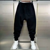 sweatpants mens pants sport trousers for men wide pants man gym man big size american style autumn winter korean mens clothing casual joggers
