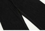 men women streetwear fashion loose casual wide leg straight black denim jeans pant boyfriend y2k baggy jeans trousers unique jeans style 2382