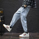2023 new streetwear hip hop cargo pants mens jeans elastic harun joggers in autumn and spring men clothing unique joggers style 2754