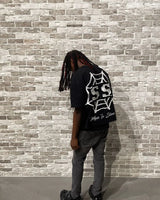 Trapwear Graphic tee – Trendy Brand Fashion Letters Cartoon Print Oversized Short S