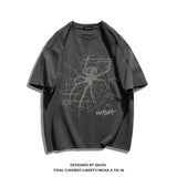 Glitchcore Melting smiley – Mens Pure Cotton T Shirt Short Sleeved Summer Thin Trendy Am