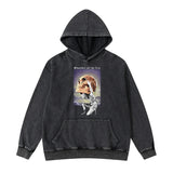 trapwear vintage anime featuring rainbowtouches washed hoodie vintage men high street skulls fashion hip hop unisex hoodies loose casual mens clothing